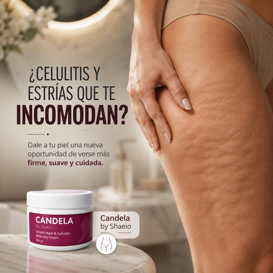 CANDELA CREAM™ 🔥 | CREMA REDUCTORA ANTI-CELULITIS | ENVÍO GRATIS