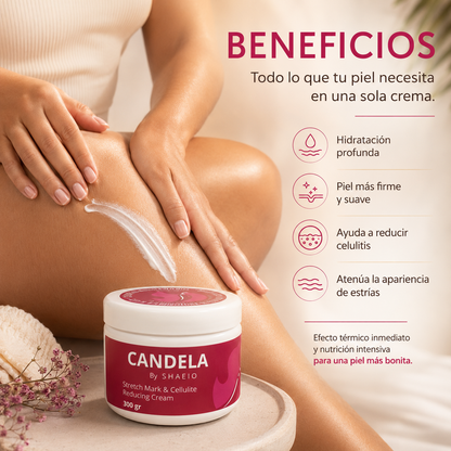 CANDELA CREAM™ 🔥 | CREMA REDUCTORA ANTI-CELULITIS | ENVÍO GRATIS