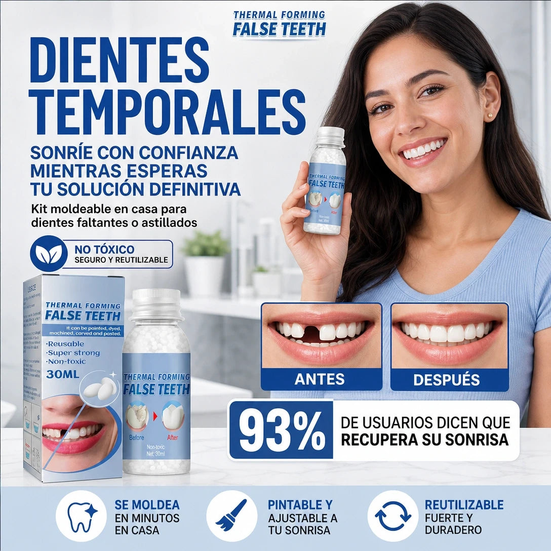 SMILEFORM PRO 🦷 | GRÁNULOS MOLDEABLES • OFERTA POR TIEMPO LIMITADO