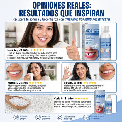 SMILEFORM PRO 🦷 | GRÁNULOS MOLDEABLES • OFERTA POR TIEMPO LIMITADO