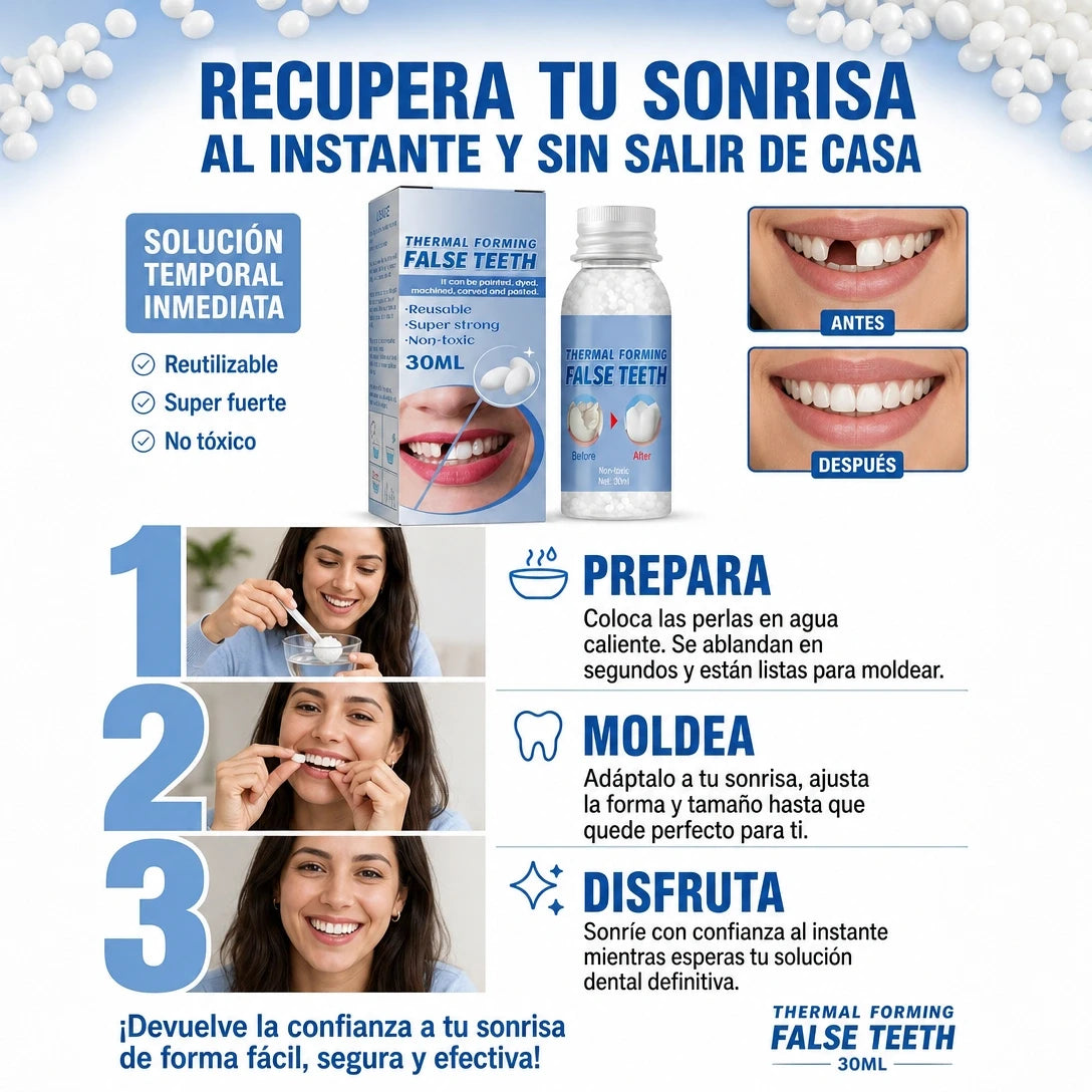 SMILEFORM PRO 🦷 | GRÁNULOS MOLDEABLES • OFERTA POR TIEMPO LIMITADO