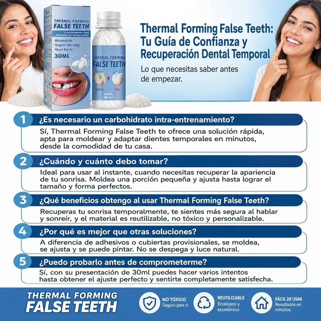 SMILEFORM PRO 🦷 | GRÁNULOS MOLDEABLES • OFERTA POR TIEMPO LIMITADO